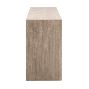   Gray Acacia 4-Door Media Sideboard | Oroa.com