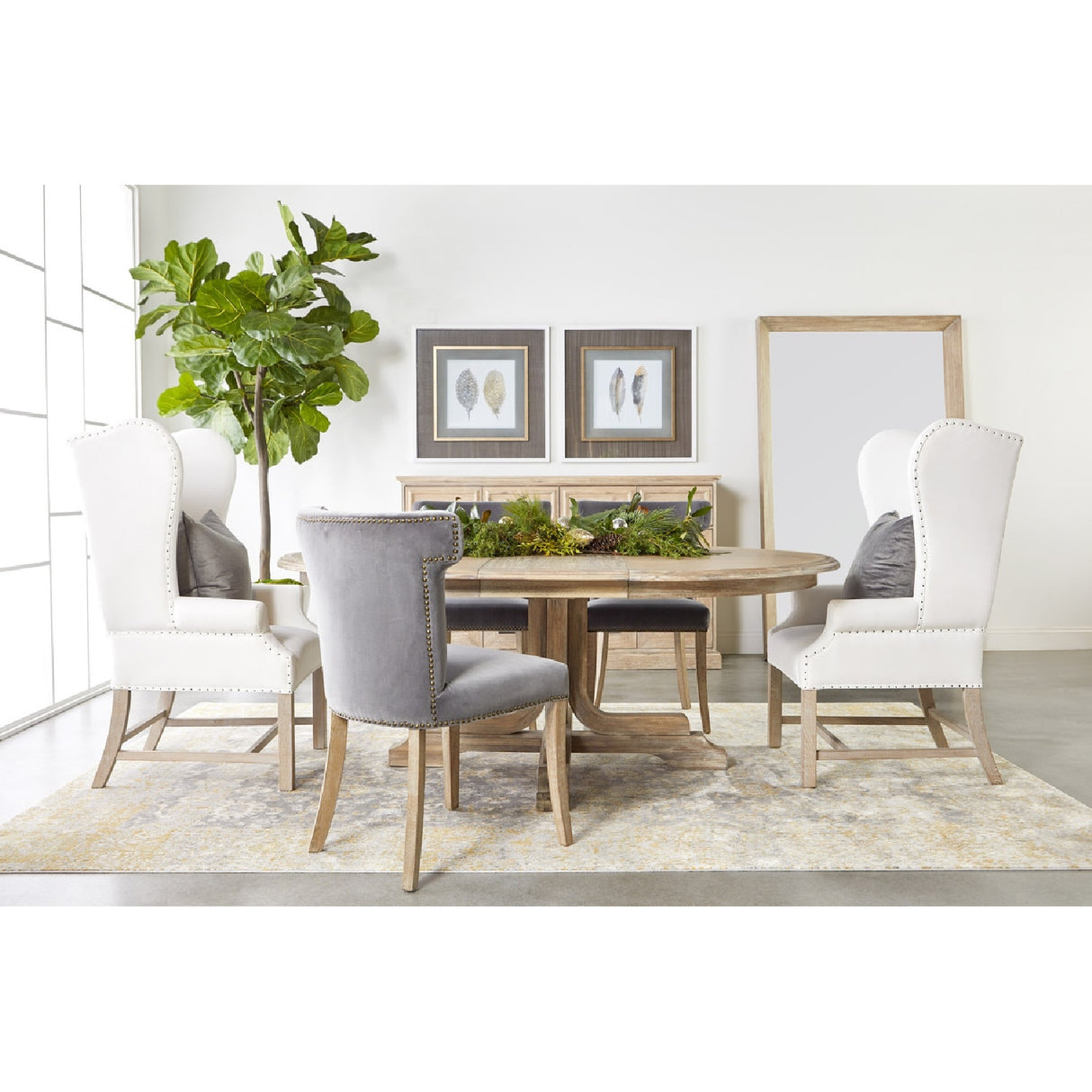   Gray Acacia Mirror | Oroa.com