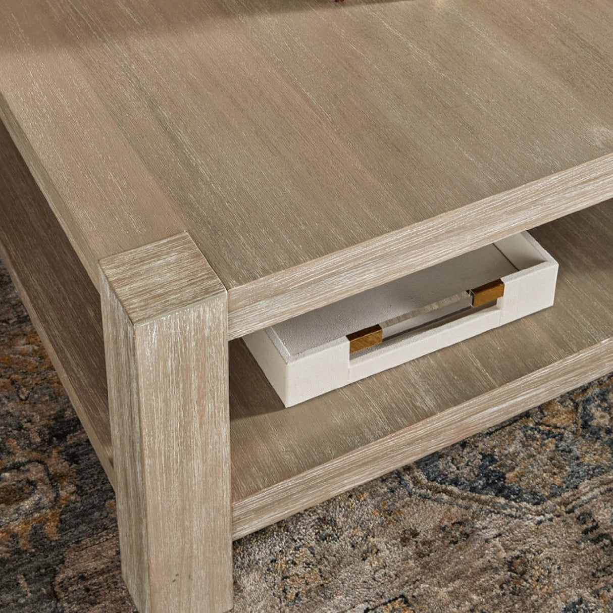   Gray Acacia Wooden Coffee Table | Oroa.com