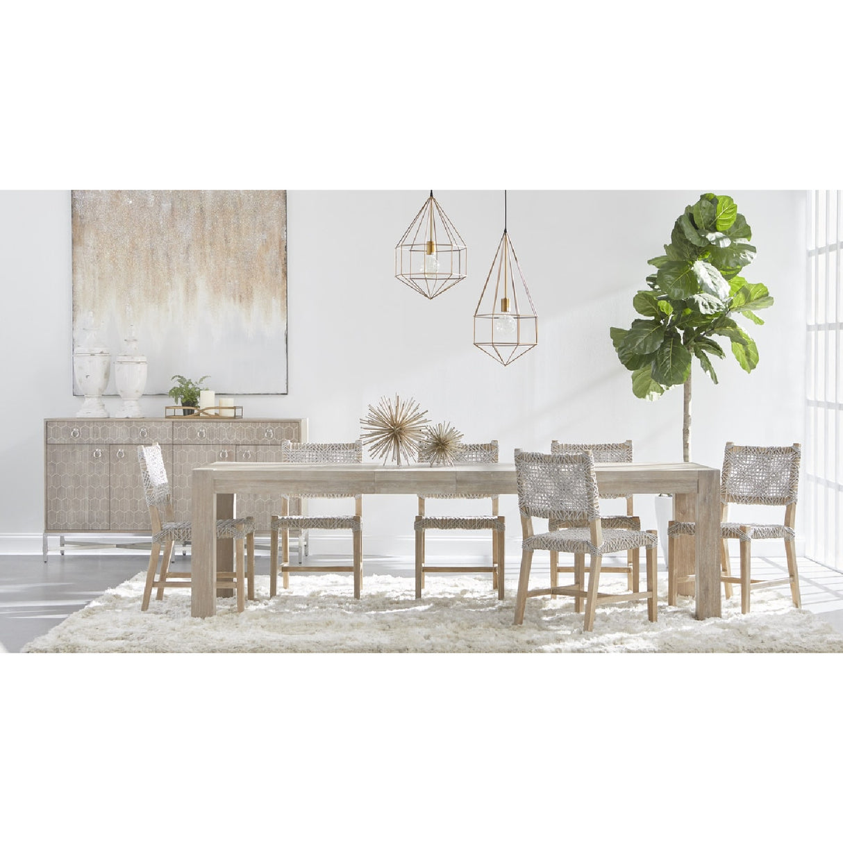   Extendable Oak Dining Table | Oroa.com