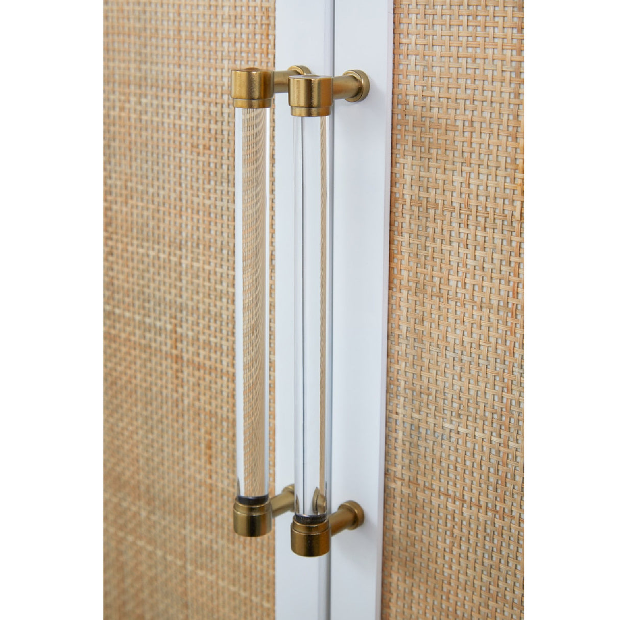   Modern European furniture - Rattan Inlaid 4-Door Sideboard - www.oroa.com | Oroa.com
