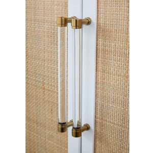   Modern European furniture - Rattan Inlaid 4-Door Sideboard - www.oroa.com | Oroa.com