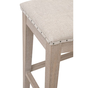   Gray Ash Wood Counter Stool | Oroa.com