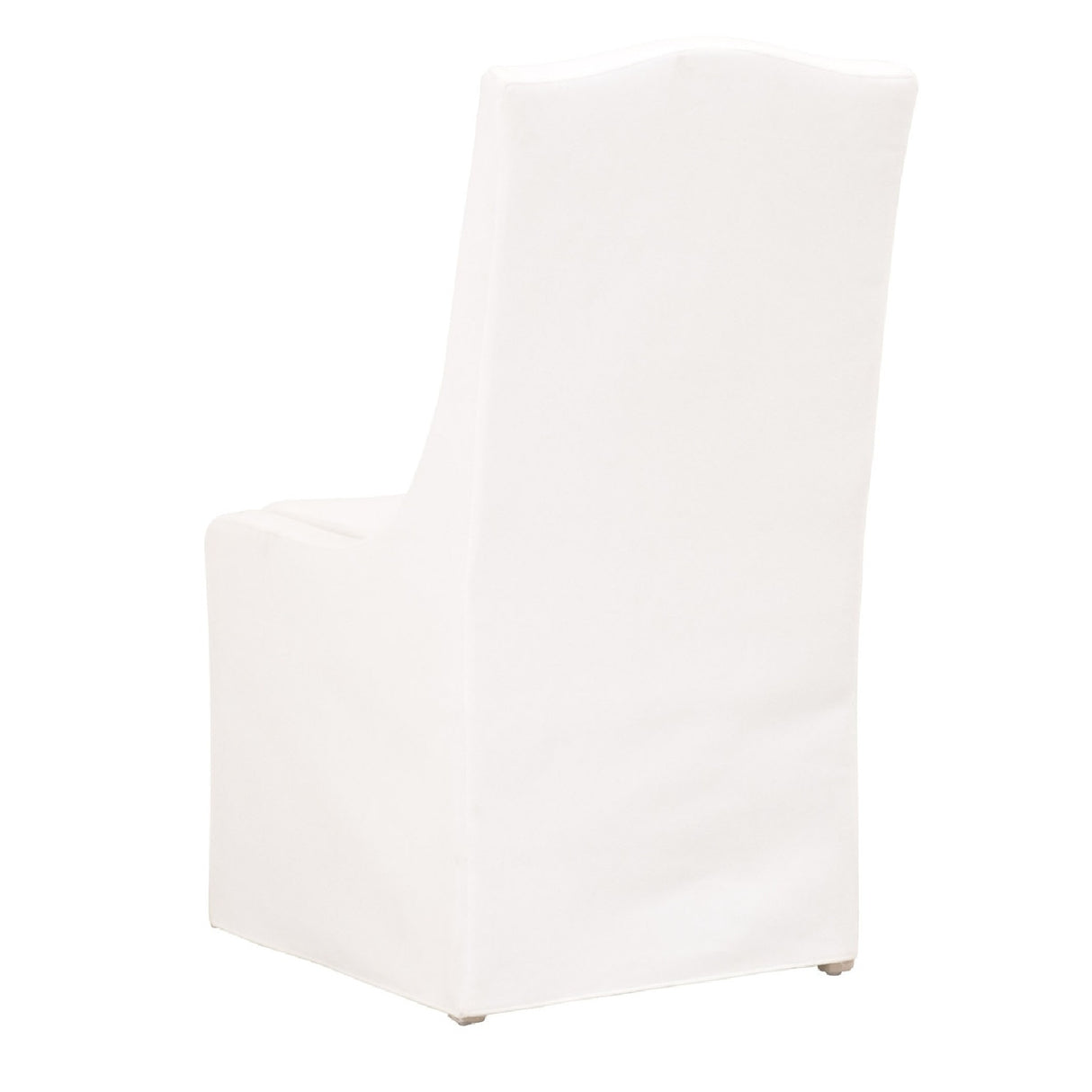   French Linen Skirted Dining Chairs (2) | Oroa.com