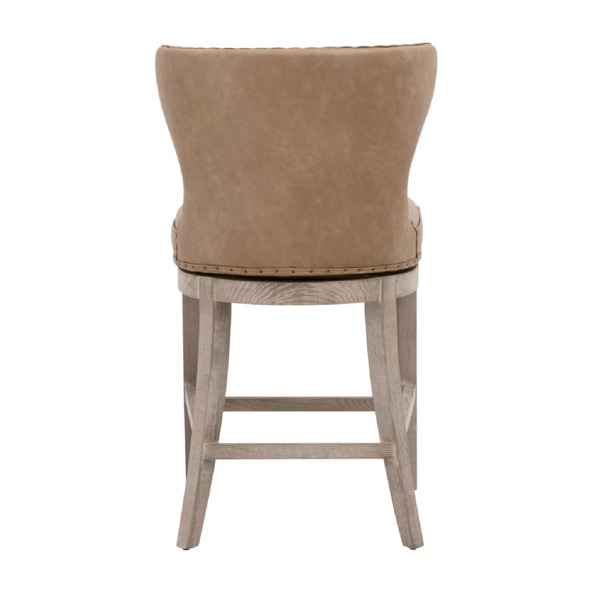   Modern European furniture - Nail Tacked Swivel Counter Stool - www.oroa.com | Oroa.com