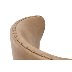   Modern European furniture - Nail Tacked Swivel Counter Stool - www.oroa.com | Oroa.com
