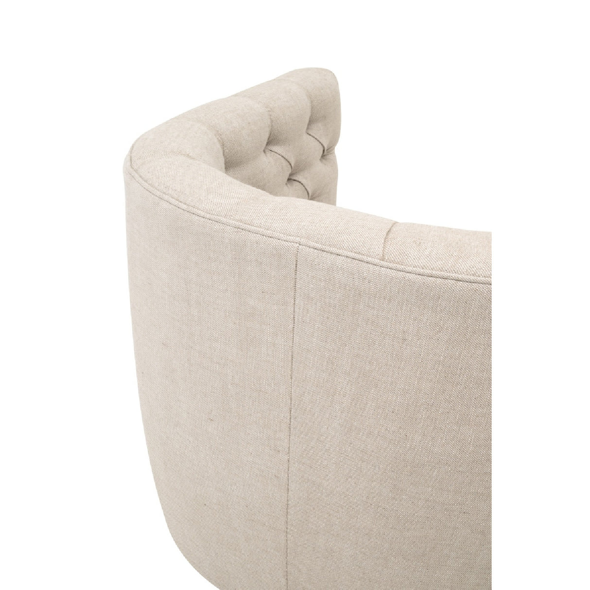   Tufted Back Swivel Club Chair | Oroa.com