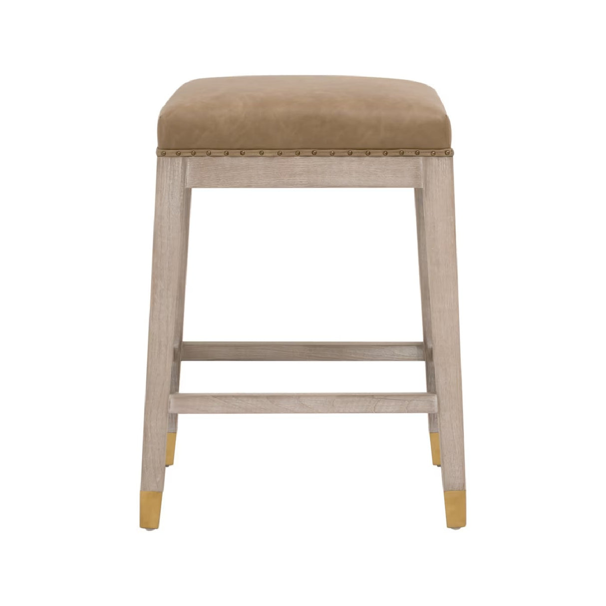   Vegan Leather Seat Counter Stool | Oroa.com
