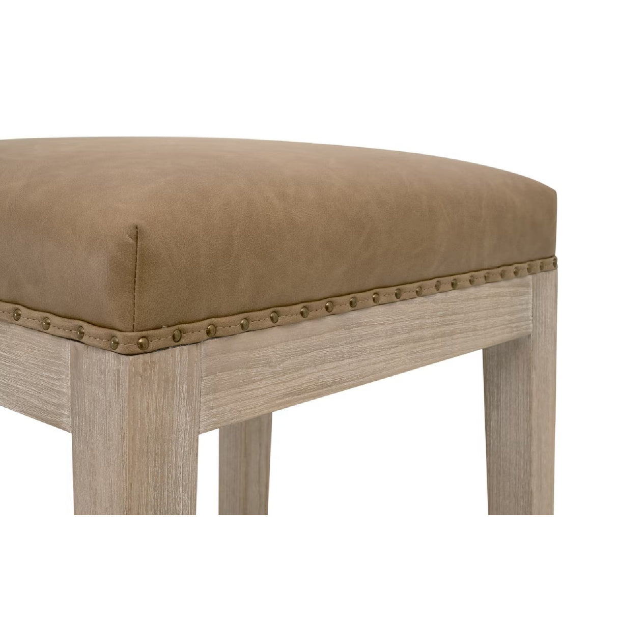   Vegan Leather Seat Counter Stool | Oroa.com