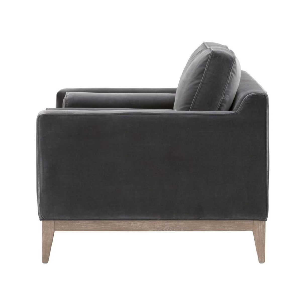   Velvet Modern Loveseat | Oroa.com