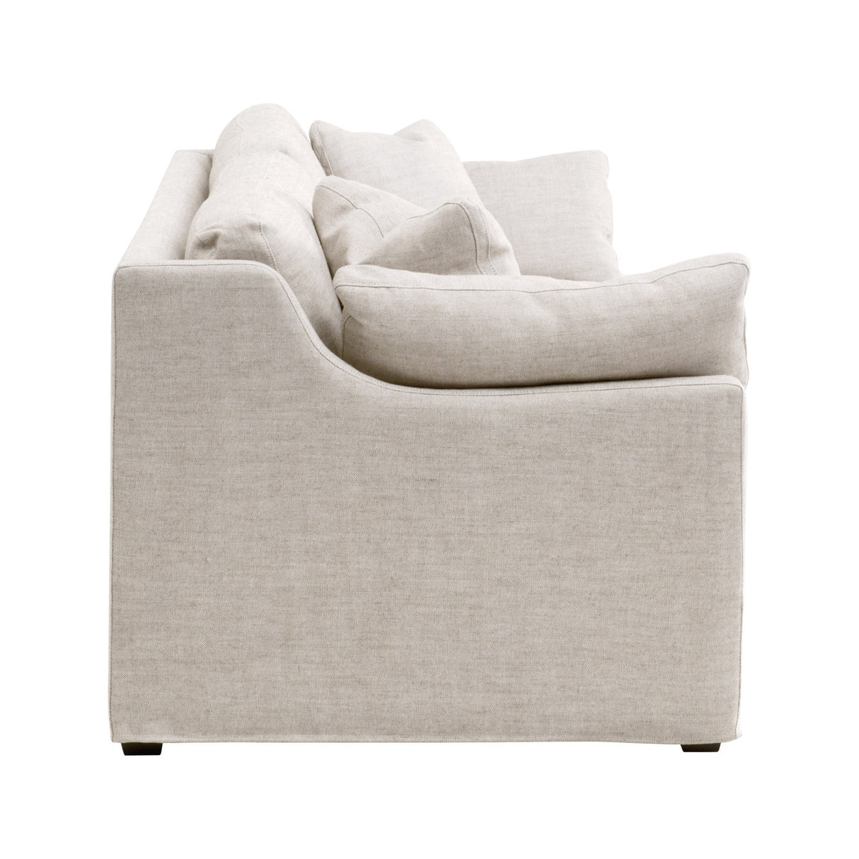   Modern European furniture - Cream Skirted Sofa - www.oroa.com | Oroa.com