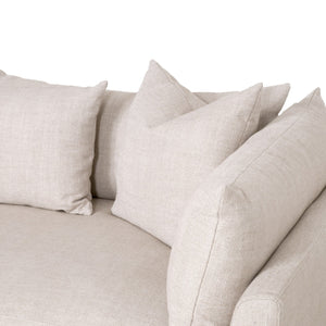   Modern European furniture - Cream Slipcover Sofa - www.oroa.com | Oroa.com