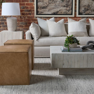   Modern European furniture - Cream Slipcover Sofa - www.oroa.com | Oroa.com