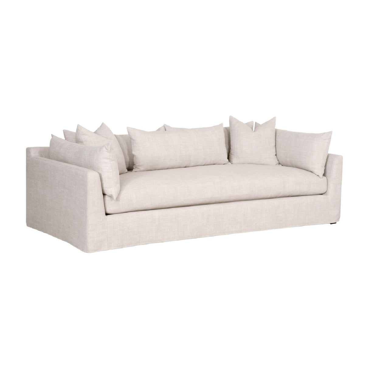   Modern European furniture - Cream Slipcover Sofa - www.oroa.com | Oroa.com