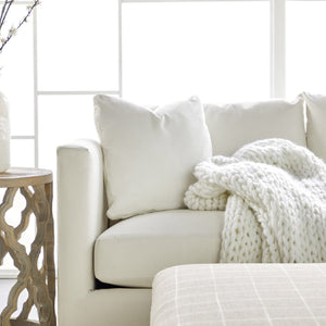   Modern European furniture - White Fabric Sofa - www.oroa.com | Oroa.com
