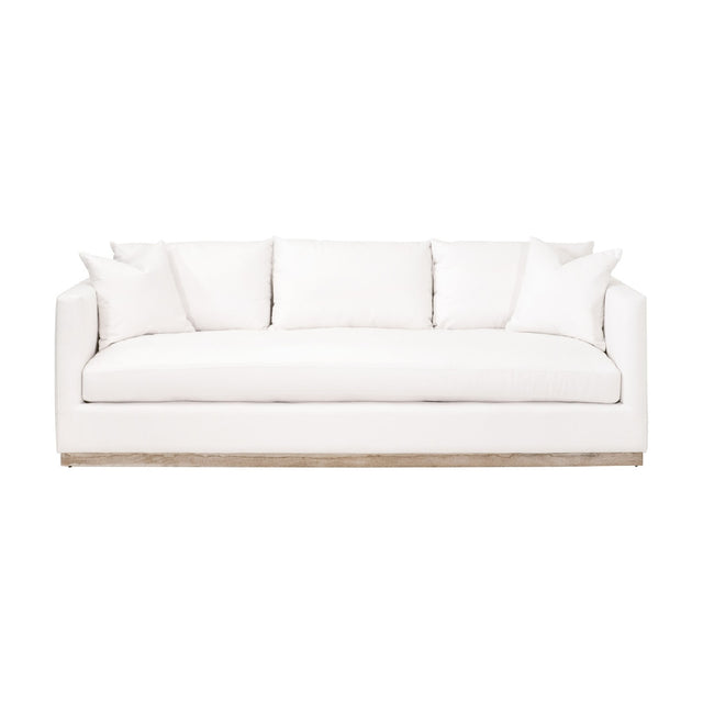 Modern European furniture - White Fabric Sofa - www.oroa.com