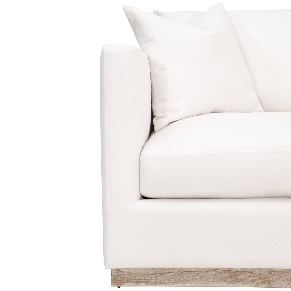   Modern European furniture - White Fabric Sofa - www.oroa.com | Oroa.com