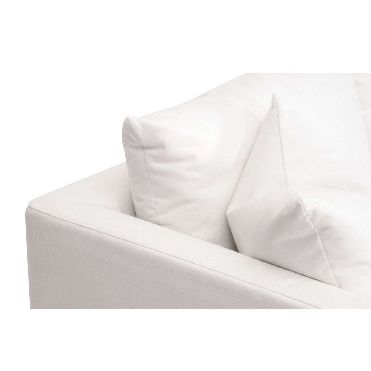   Modern European furniture - White Fabric Sofa - www.oroa.com | Oroa.com