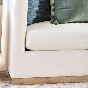   Modern European furniture - White Fabric Sofa - www.oroa.com | Oroa.com