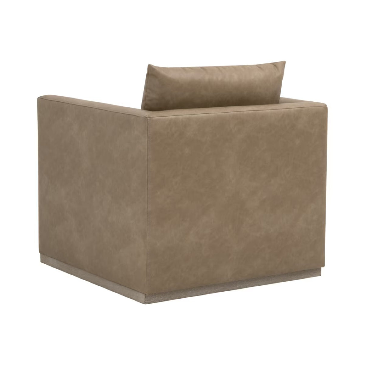   Oak Base Swivel Club Chair | Oroa.com