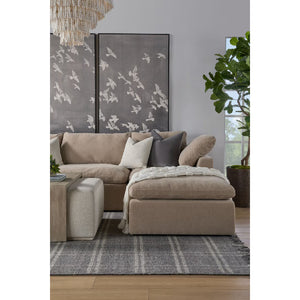   Modern European furniture - Square Cushioned Modular Ottoman - www.oroa.com | Oroa.com