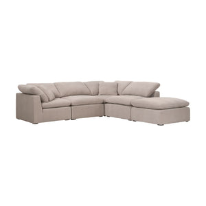   Modern European furniture - Square Cushioned Modular Ottoman - www.oroa.com | Oroa.com