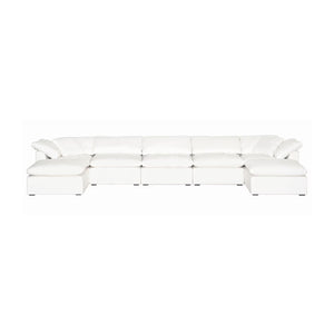   Modern European furniture - Square Cushioned Modular Ottoman - www.oroa.com | Oroa.com