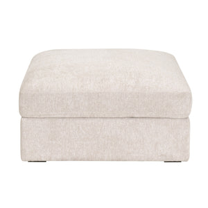   Modern European furniture - Cream Modular Storage Ottoman - www.oroa.com | Oroa.com