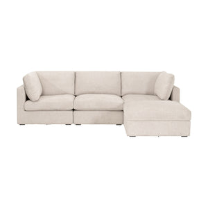   Modern European furniture - Cream Modular Storage Ottoman - www.oroa.com | Oroa.com