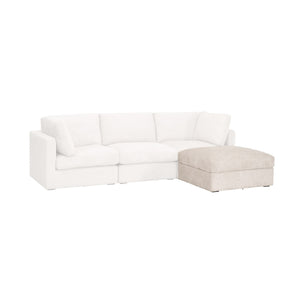   Modern European furniture - Cream Modular Storage Ottoman - www.oroa.com | Oroa.com