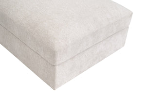   Modern European furniture - Cream Modular Storage Ottoman - www.oroa.com | Oroa.com
