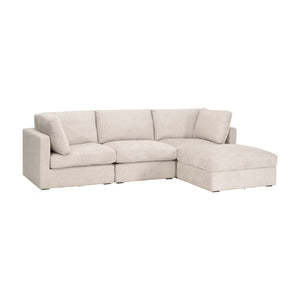  Modern European furniture - Beige Modular Sofa Chair - www.oroa.com | Oroa.com