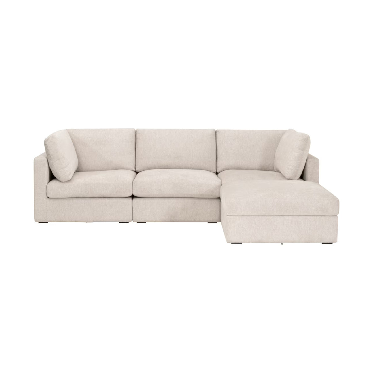   Modern European furniture - Beige Modular Sofa Chair - www.oroa.com | Oroa.com