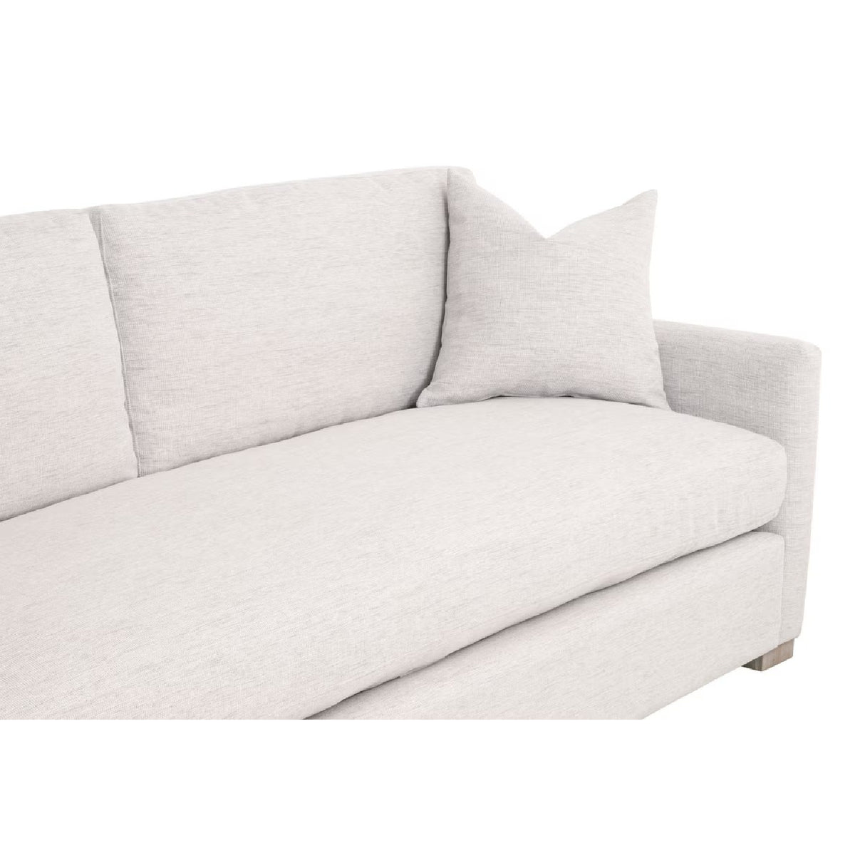   Gray Slim-Armed Sofa | Oroa.com