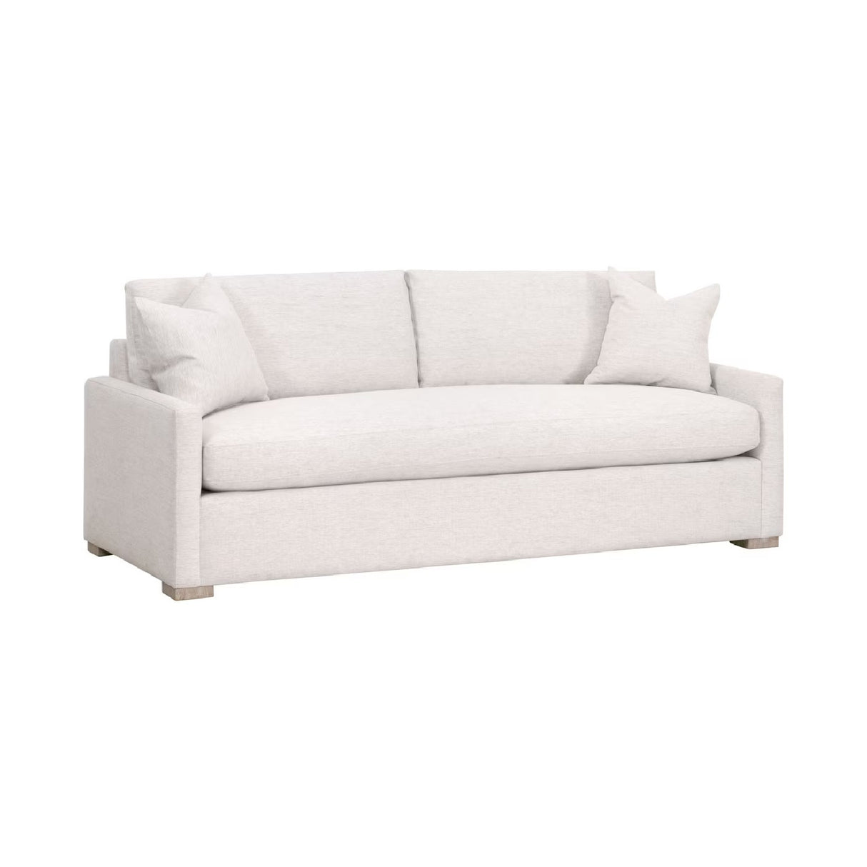   Gray Slim-Armed Queen Sleeper Sofa | Oroa.com