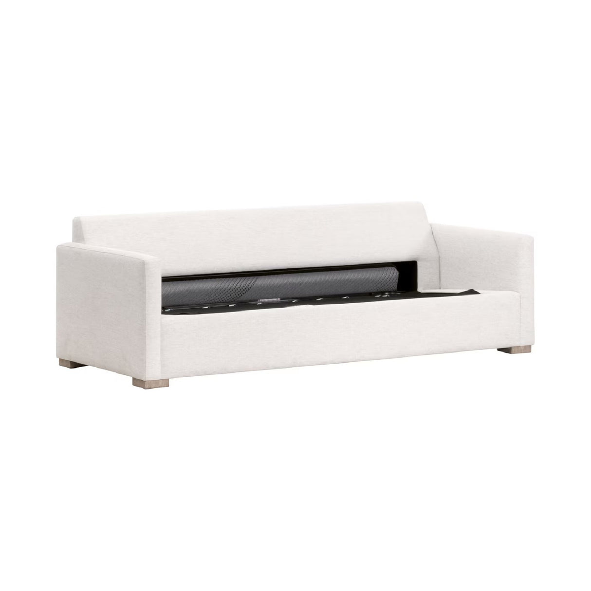   Gray Slim-Armed Queen Sleeper Sofa | Oroa.com