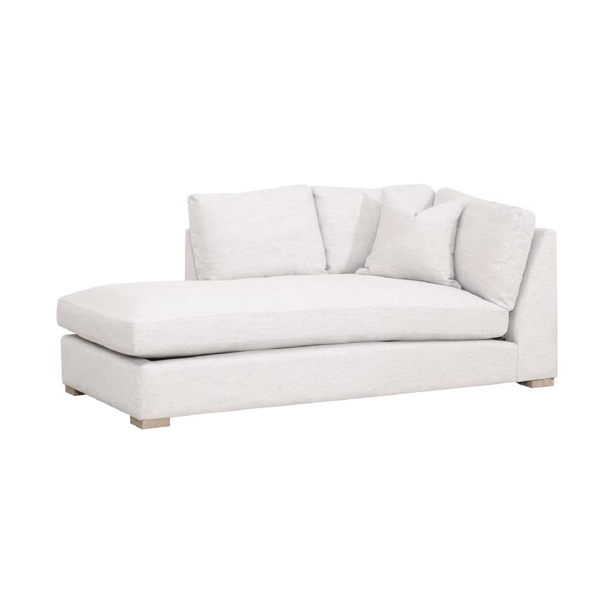   Gray Modular Chaise Lounge | Oroa.com
