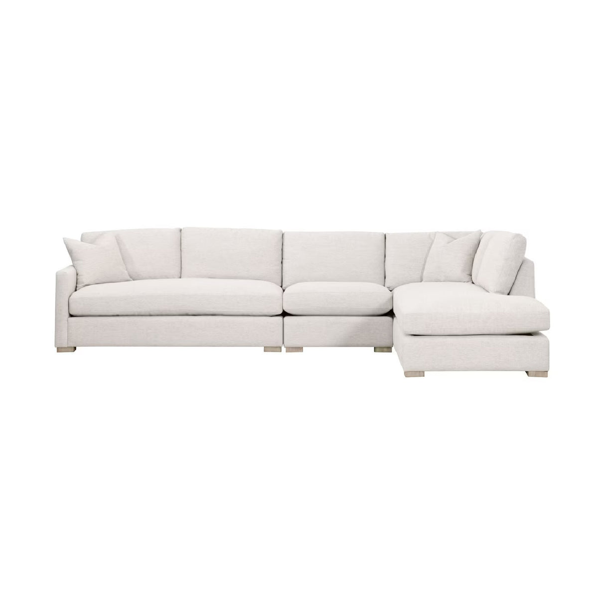   Gray Modular Chaise Lounge | Oroa.com