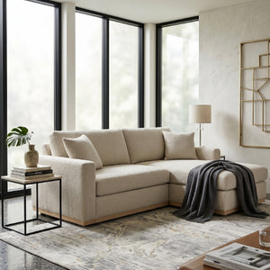   Modern European furniture - Boucle Queen Sleeper Sofa - www.oroa.com | Oroa.com
