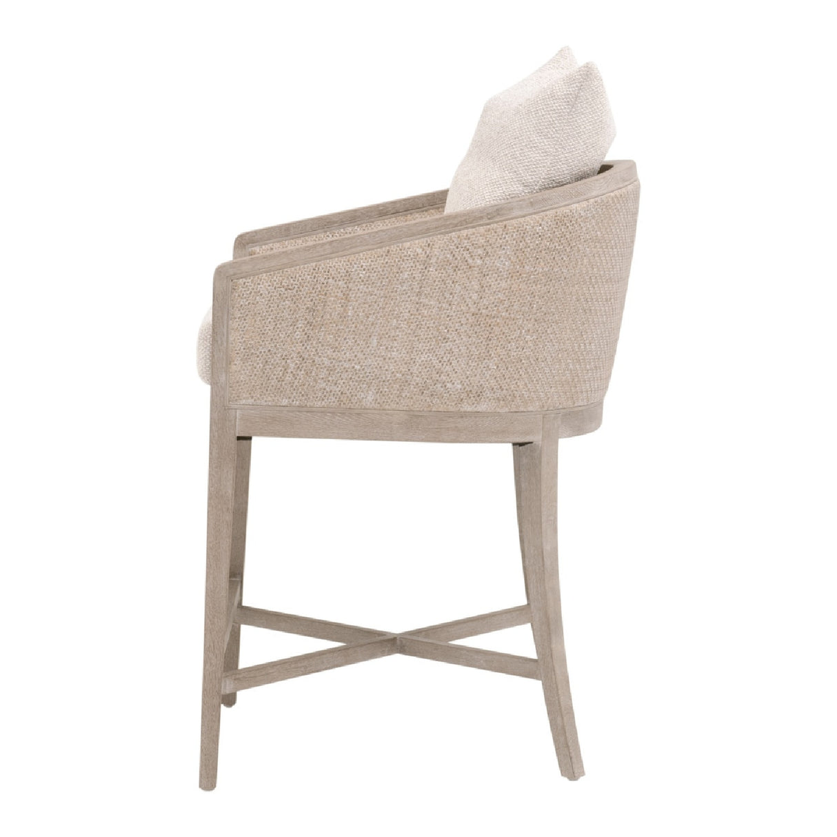   Modern European furniture - Cane Wrapped Counter Stool - www.oroa.com | Oroa.com