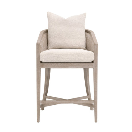   Modern European furniture - Cane Wrapped Counter Stool - www.oroa.com | Oroa.com