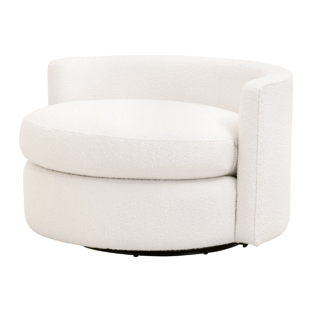   Round Petite Swivel Sofa | Oroa.com