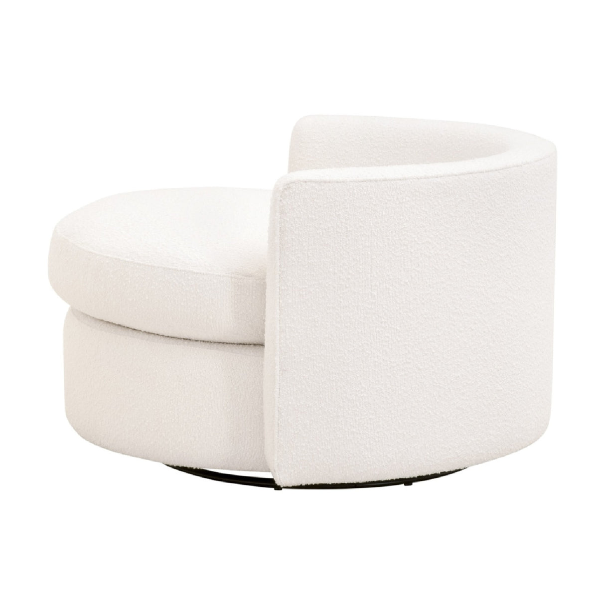   Round Petite Swivel Sofa | Oroa.com