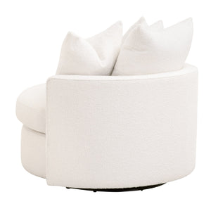   Round Petite Swivel Sofa | Oroa.com