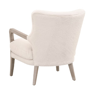   Modern European furniture - Cream Cushioned Lounge Chair - www.oroa.com | Oroa.com