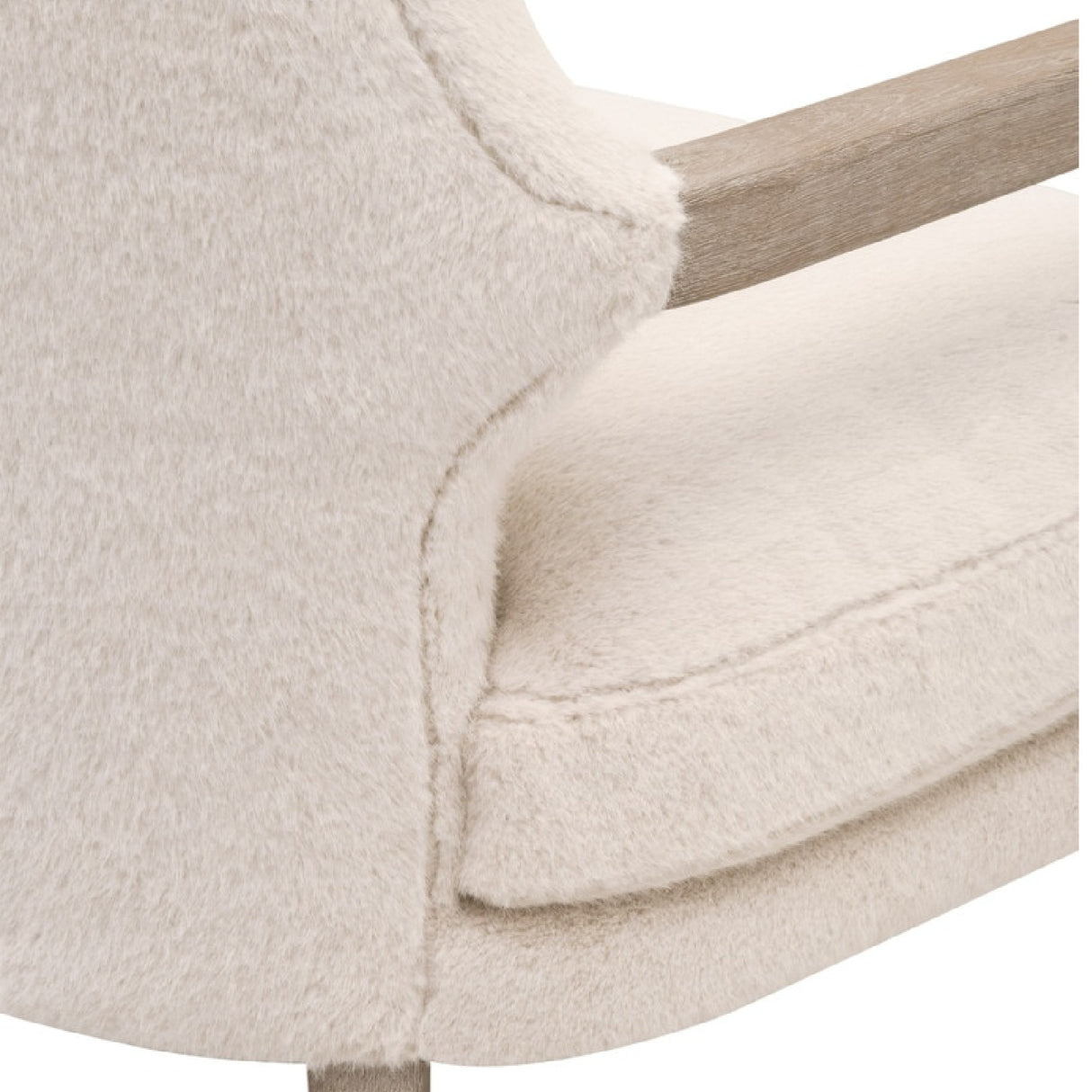   Modern European furniture - Cream Cushioned Lounge Chair - www.oroa.com | Oroa.com