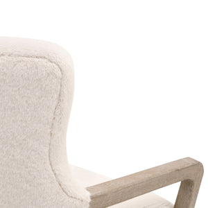   Modern European furniture - Cream Cushioned Lounge Chair - www.oroa.com | Oroa.com