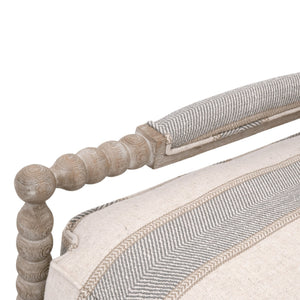   Modern European furniture - Gray Stripes Accent Chair - www.oroa.com | Oroa.com