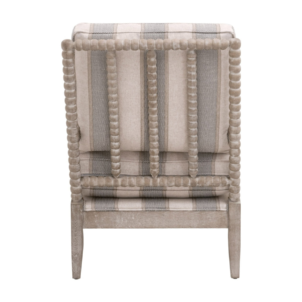   Modern European furniture - Gray Stripes Accent Chair - www.oroa.com | Oroa.com