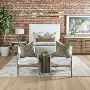   Oak Canework Lounge Chair | Oroa.com